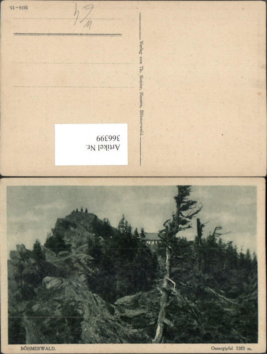 366399,Böhmerwald Ossergipfel b. Lam