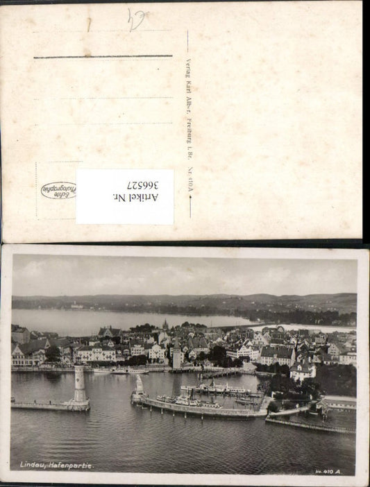 366527,Lindau im Bodensee Teilansicht Hafen Leuchtturm