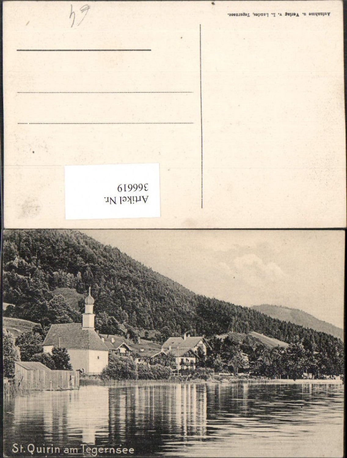 366619, St. Quirin Quirinus at the Tegernsee church