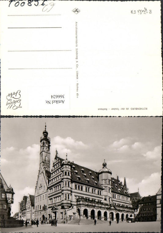 366624,Rothenburg ob d. Tauber Rathaus