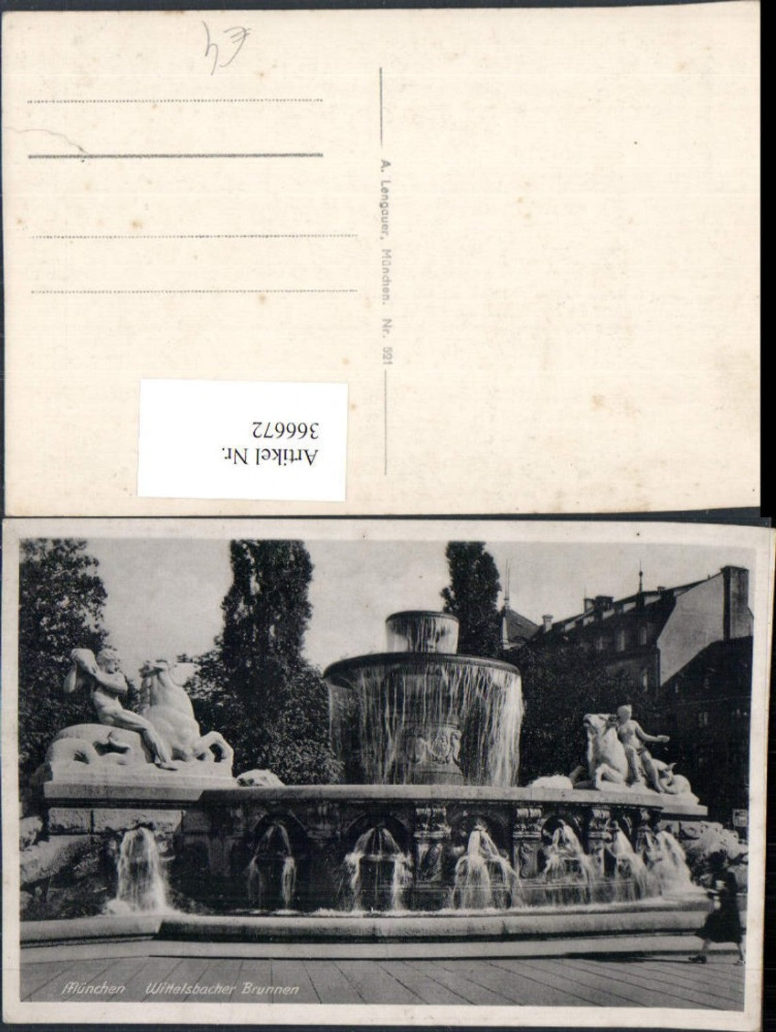 366672,München Wittelsbacher-Brunnen