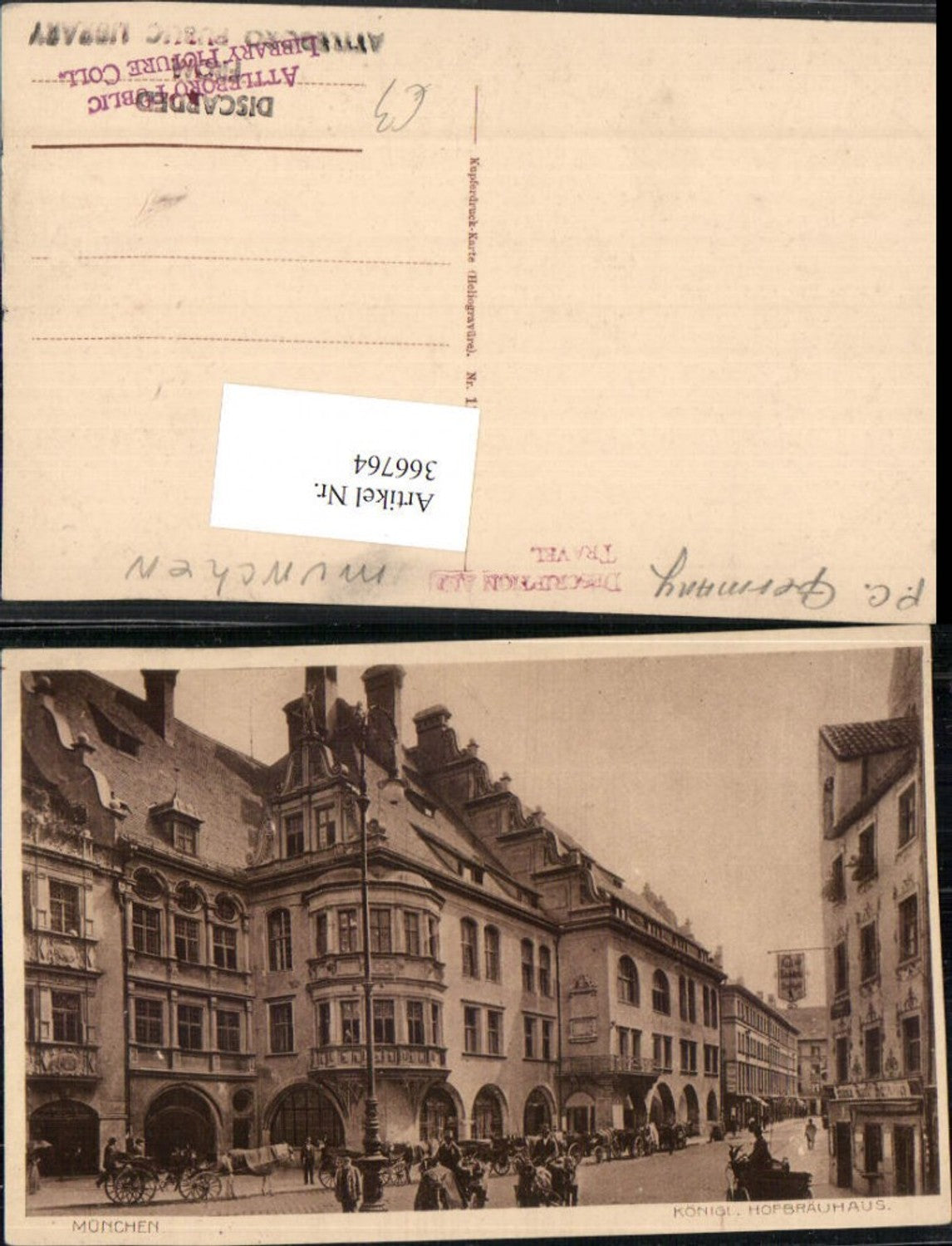 366764,München Königliches Hofbräuhaus Brauhaus Erker