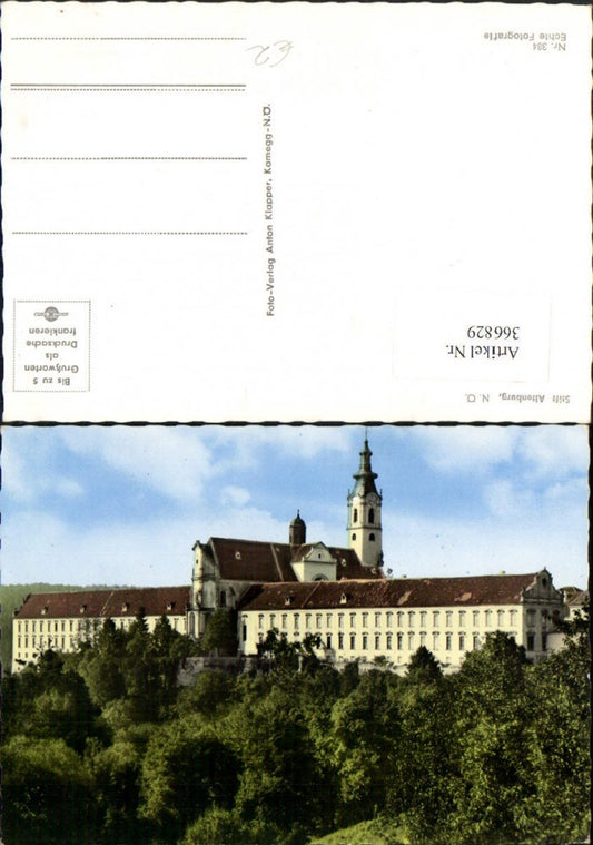 366829,Stift Altenburg b. Horn Kirche