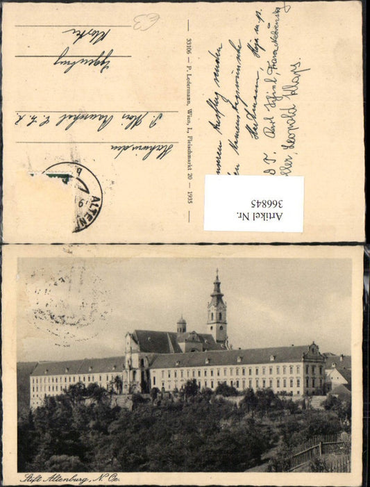 366845,Stift Altenburg b. Horn Kirche