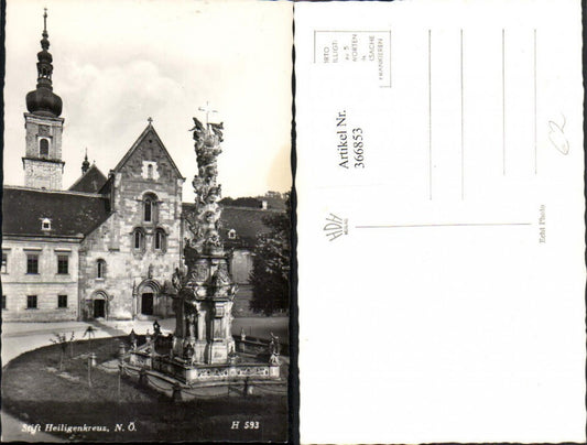 366853,Stift Heiligenkreuz Dreifaltigkeitssäule Kirche