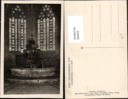 366855,Stift Heiligenkreuz Bleibrunnen Brunnen