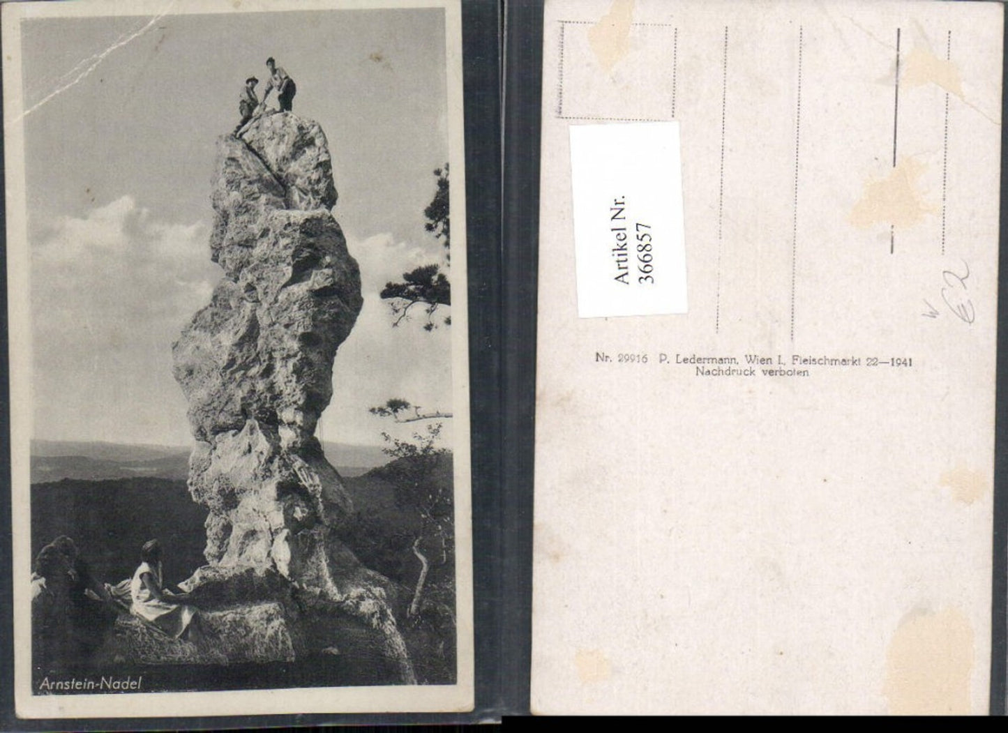 366857,Arnstein Nadel Felsen b. Alland