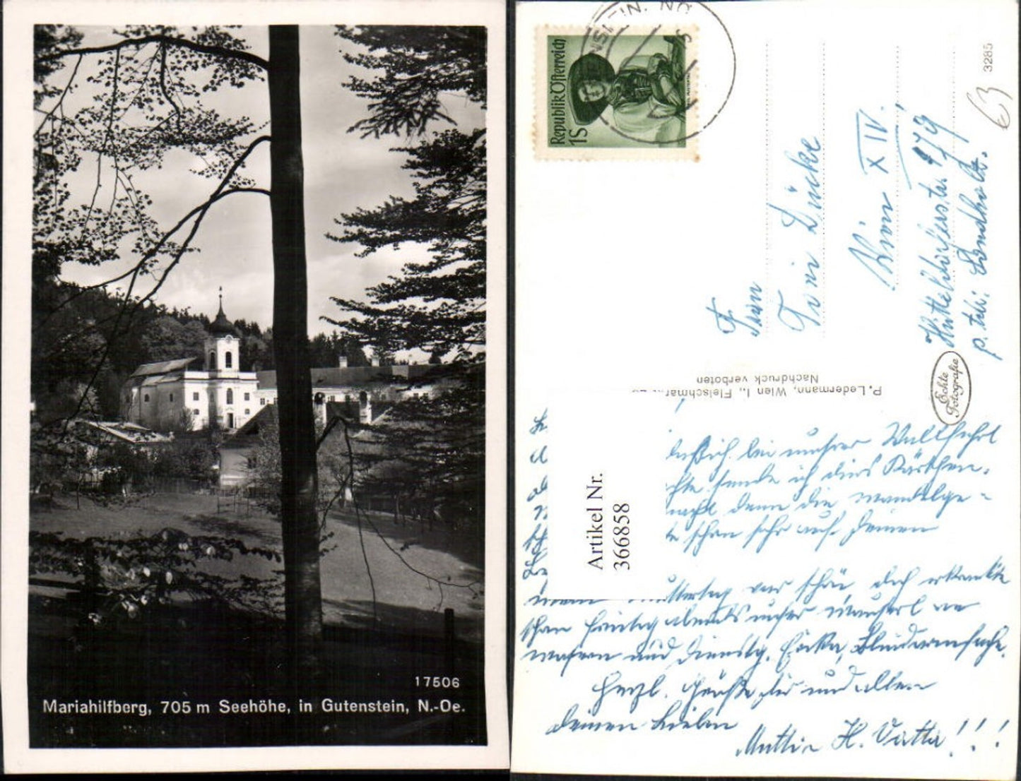 366858,Mariahilfberg in Gutenstein Kirche