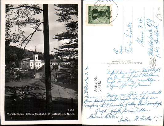 366858,Mariahilfberg in Gutenstein Kirche