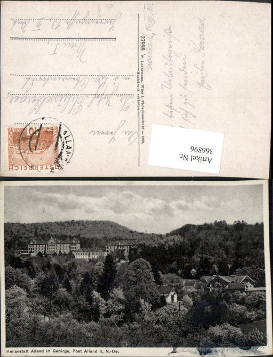 366896,Alland im Gebirge Heilanstalt