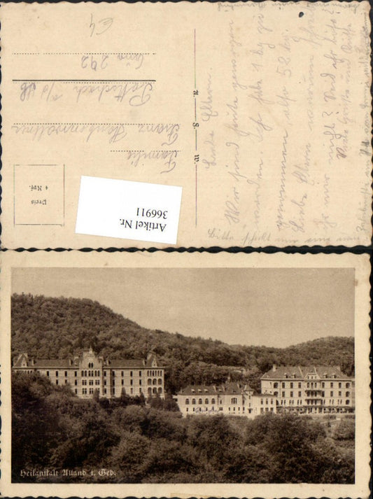 366911,Alland im Gebirge Heilanstalt