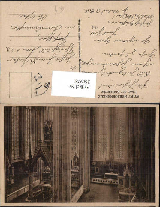 366928,Stift Heiligenkreuz Stiftskirche Kirche Chor Innenansicht