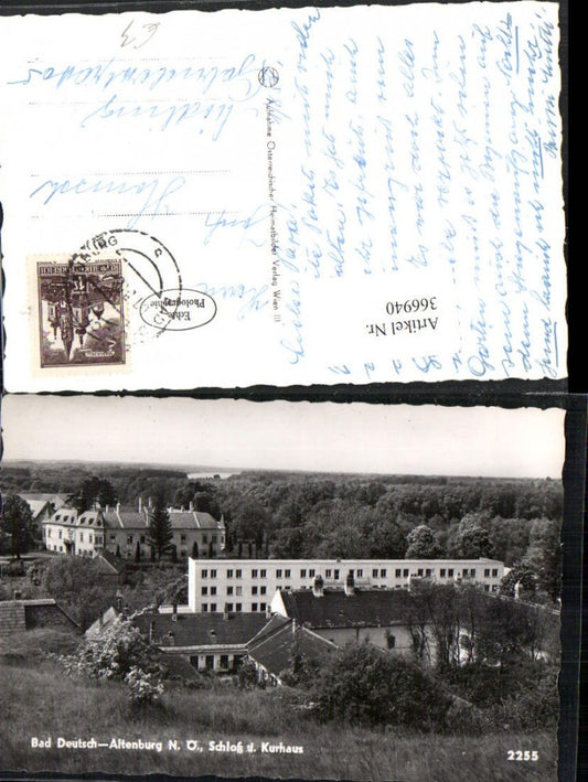 366940,Bad Deutsch-Altenburg Schloss u. Kurhaus