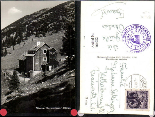 366982,Ötscher Schutzhaus Berghütte b. Lackenhof