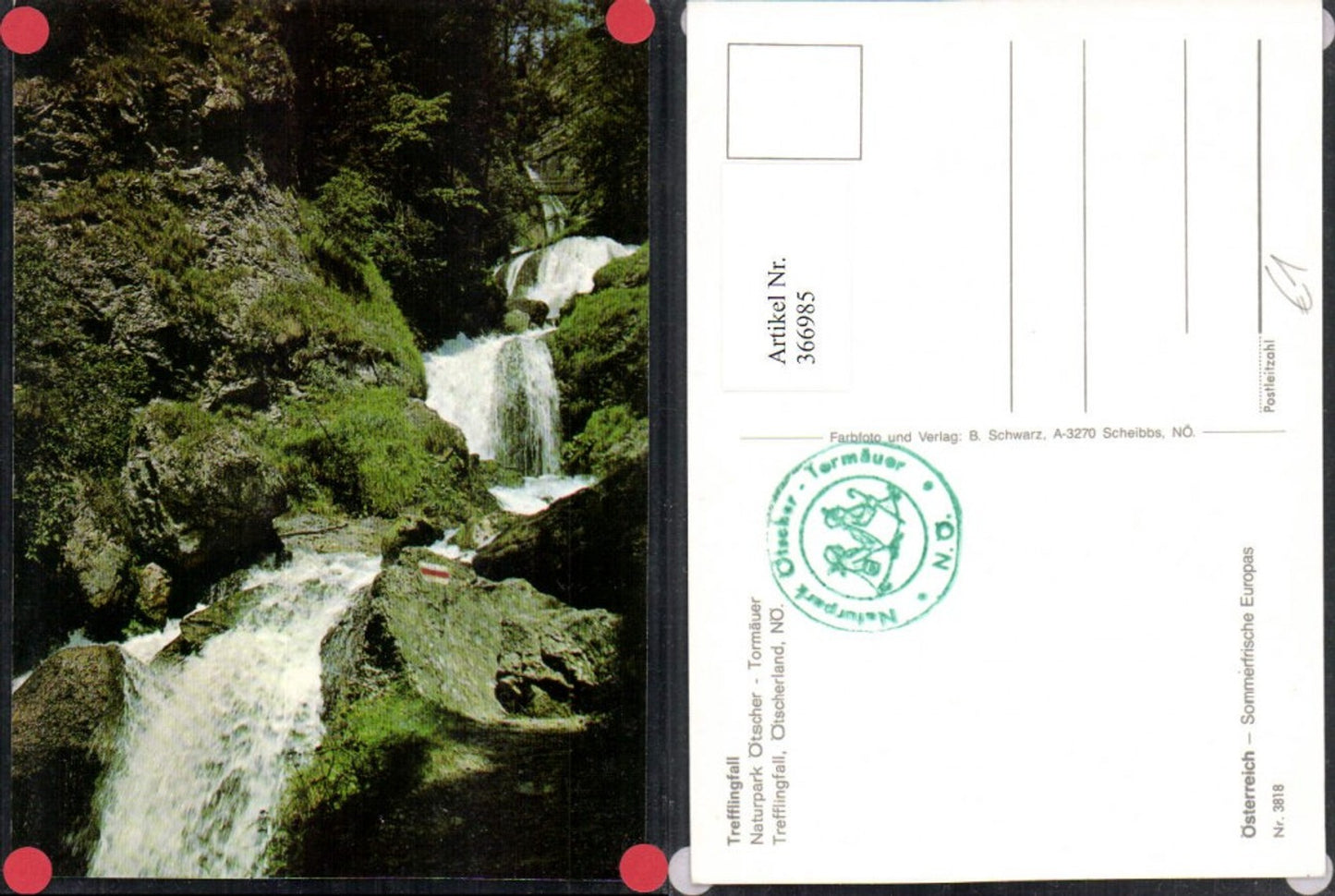 366985,Trefflingfall Wasserfall b. Puchenstuben