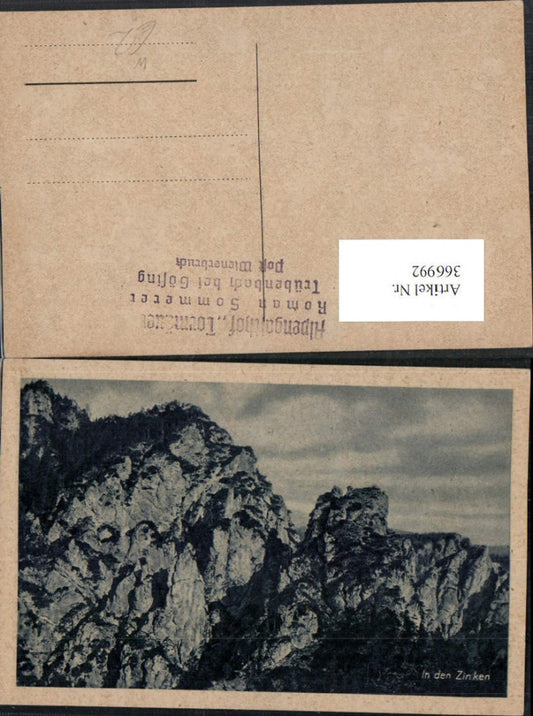 366992,In den Zinken b. Trübenbach Gösing Wienerbruck