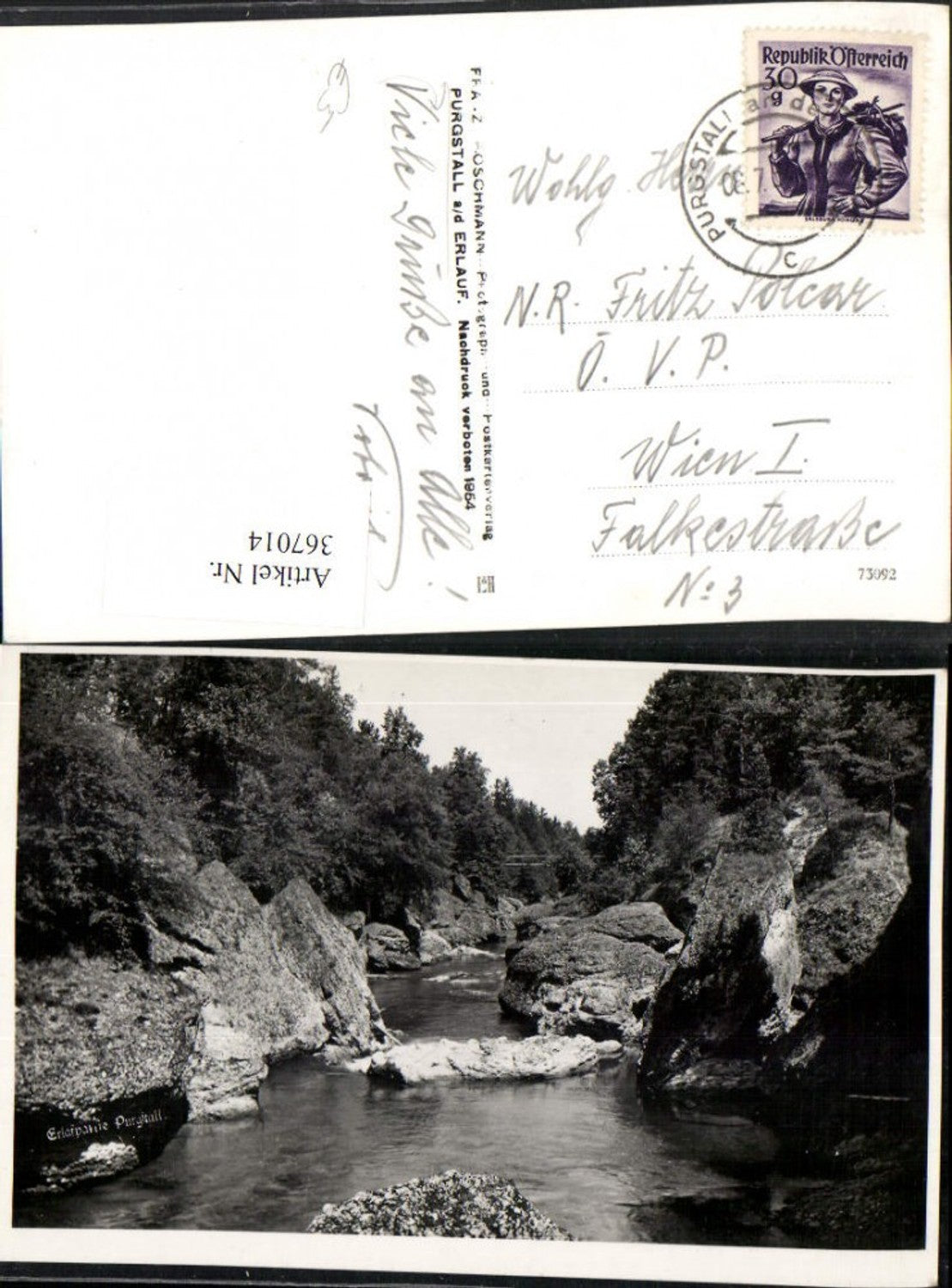 367014,Purgstall an d. Erlauf Erlafpartie Fluss