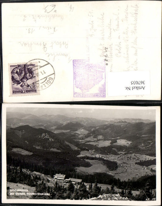 367035,Ötscherhaus Berghütte b. Lackenhof