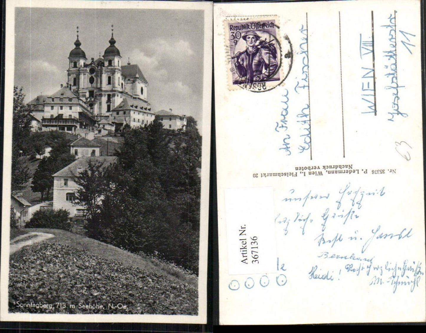 367136,Sonntagberg Basilika Kirche