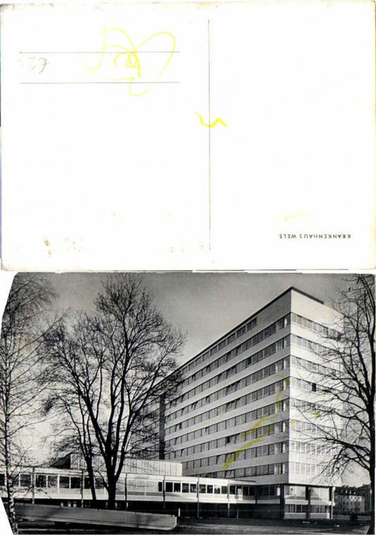 65817,Krankenhaus Wels um 1960