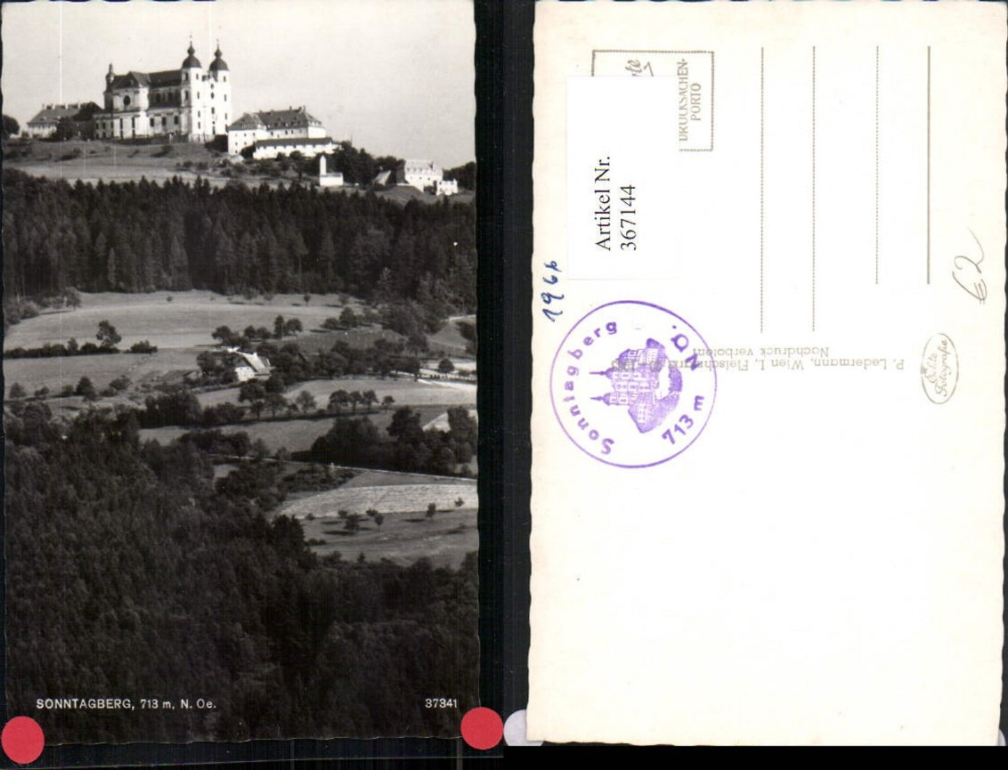 367144,Sonntagberg Teilansicht Basilika Kirche