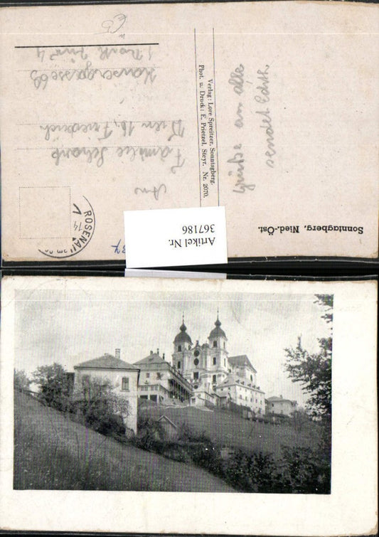 367186,Sonntagberg b. Rosenau Basilika Kirche