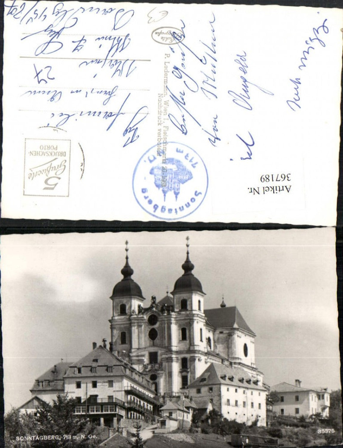 367189,Sonntagberg Basilika Kirche