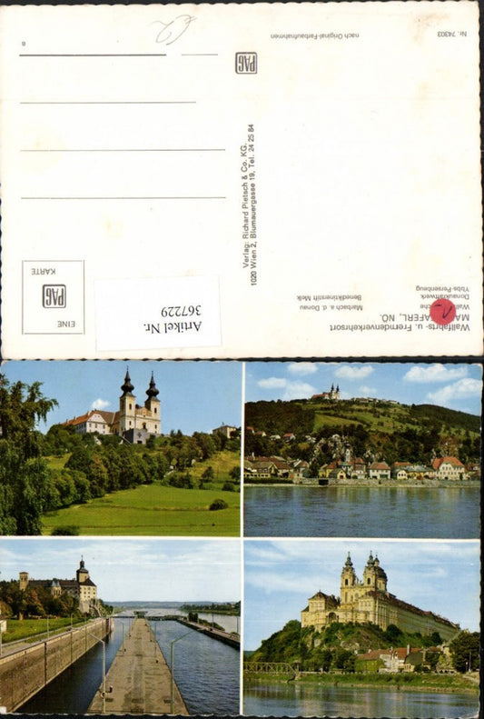 367229,Maria Taferl Kirche Marbach Donaukraftwerk Stift Melk Mehrbildkarte