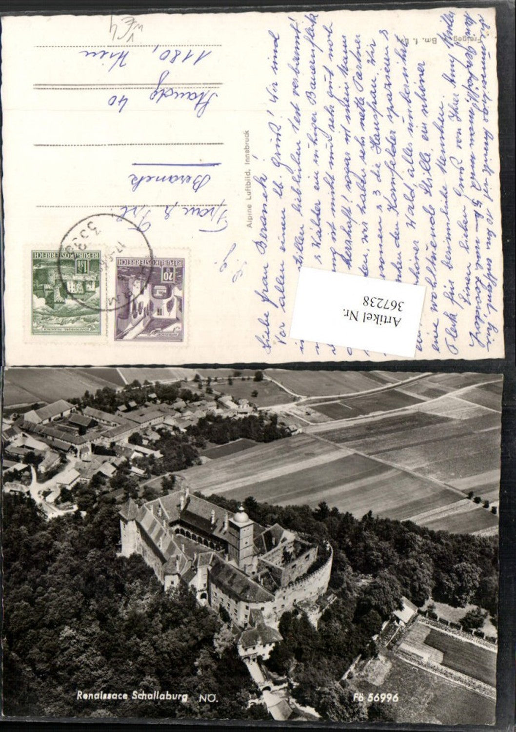 367238,Renaissance Schloss Schallaburg pub Alpine Luftbild 56996