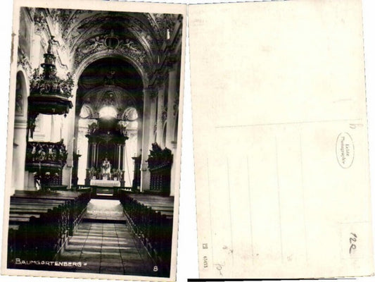 65918,Baumgartenberg Kirche Innen Bez Perg