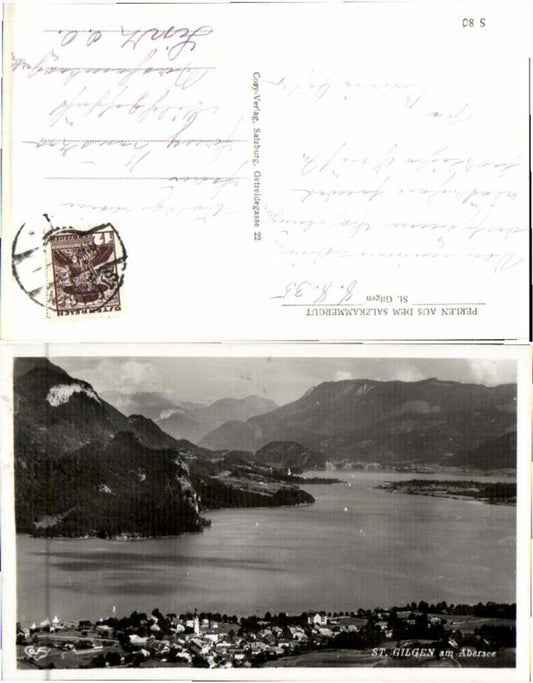 65962, St. Gilgen am Arbersee 1935
