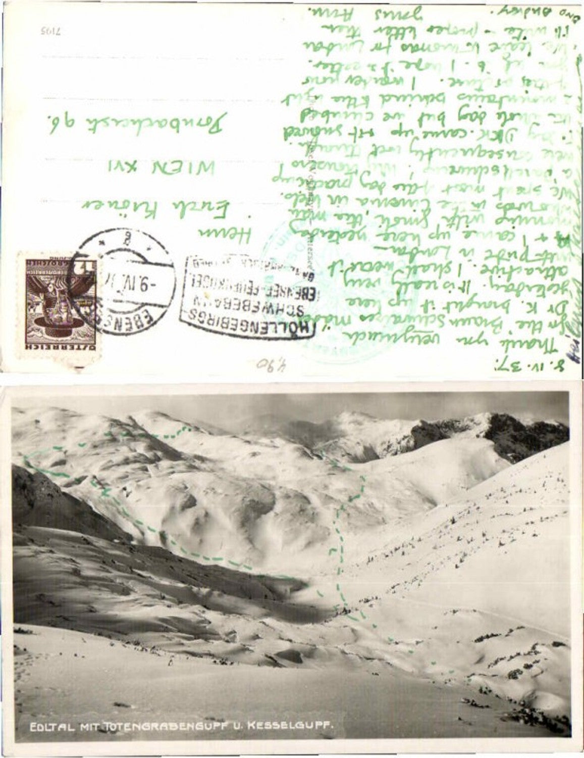 65977, Edltal m. Totengrabengupf near Ebensee