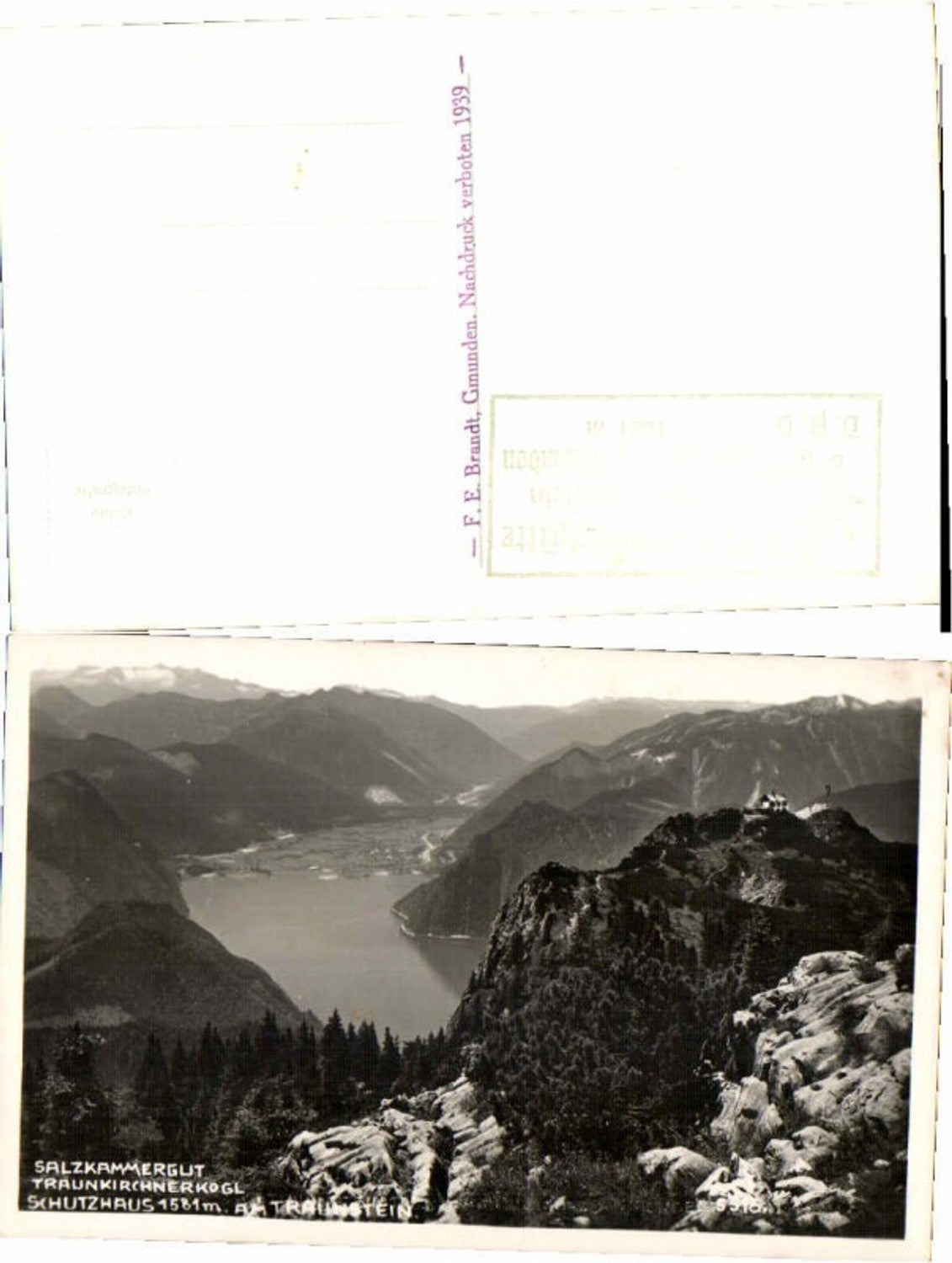 66057, Traunkirchnerkogel Schutzhaus Traunstein Brandt 5516
