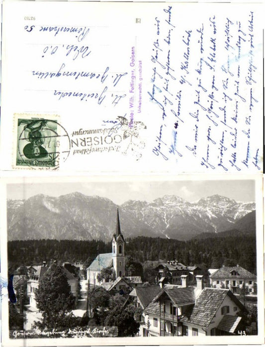 66090,Goisern Teilansicht im Ort