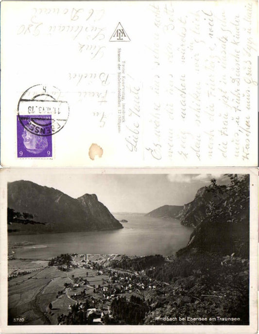 66092,Rindbach bei Ebensee am Traunsee 1942