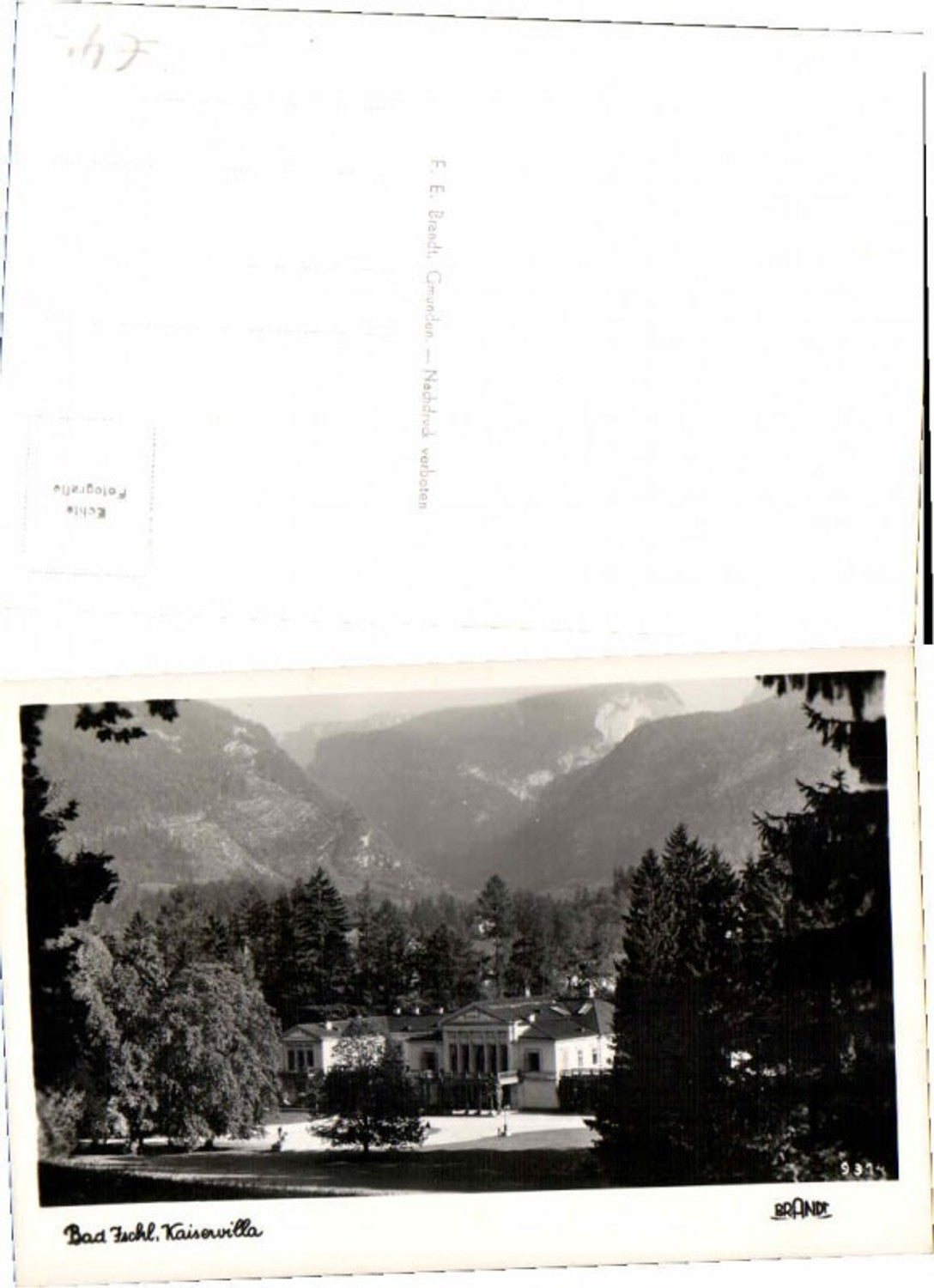 66132,Bad Ischl Kaiserliche Villa Brandt 9314
