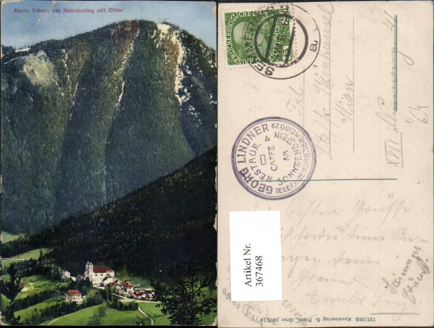 367468,Maria Schutz am Semmering Totale m. Otter