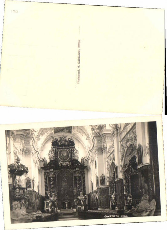 66155, Garsten near Steyr, Church Interior, 1930