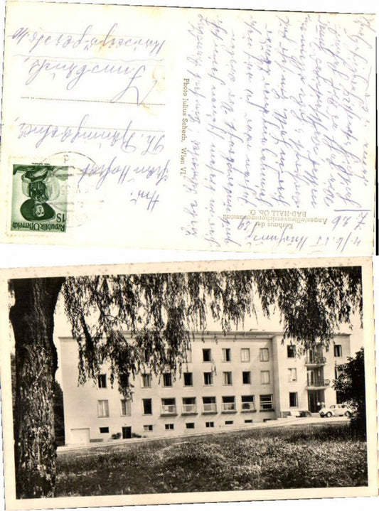 66169, RARE photo postcard Bad Hall near Steyr