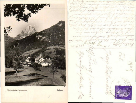 66193,Hinterstoder Spitzmauer um 1940