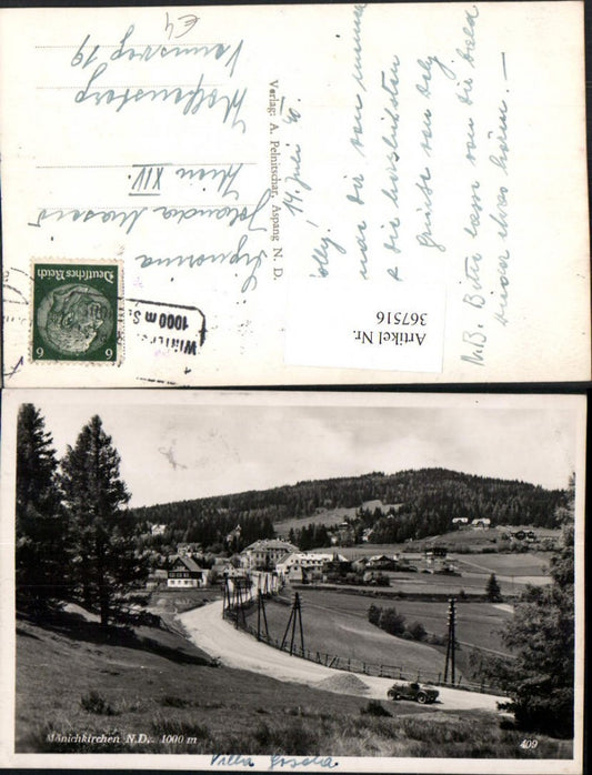 367516,Mönichkirchen Teilansicht Hotel Lang