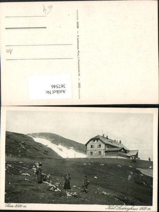 367546,Rax Karl Ludwig-Haus Berghütte b. Prein