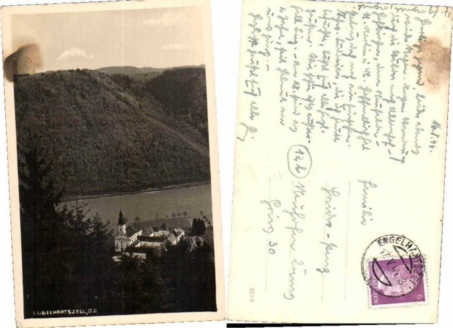 66234, Engelhartszell, scene around 1944