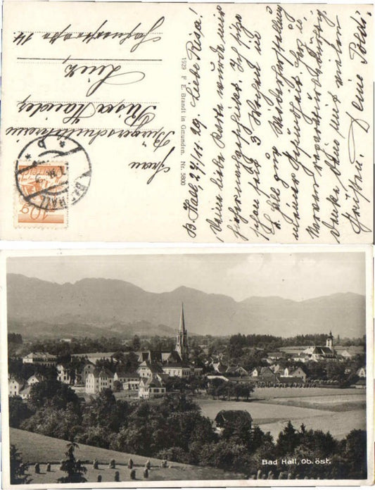 66235, Bad Hall near Steyr Total 1929 Brandt 5800