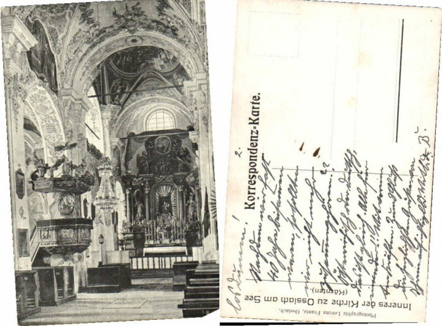 66315, Church in Ossiach am See Interior