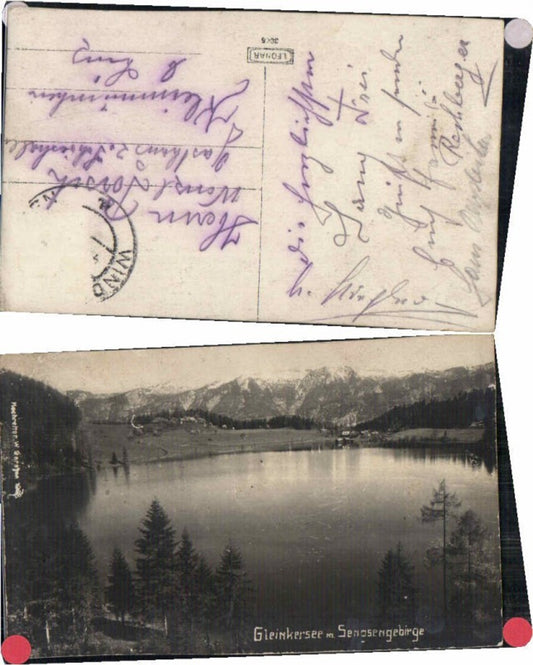 66350,Photo postcard Gleinkersee near Spital Pyhrn Windischgarsten