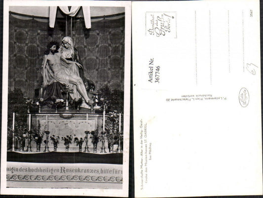 367746,Missionshaus St. Gabriel b. Mödling Heilig-Geist-Kirche Schmerzhafte Mutter-Altar