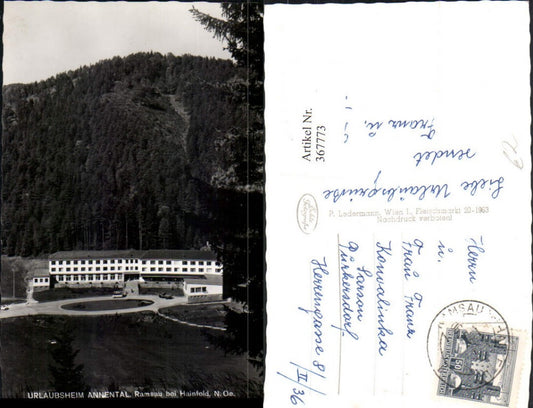 367773,Ramsau b. Hainfeld Urlaubsheim Annental