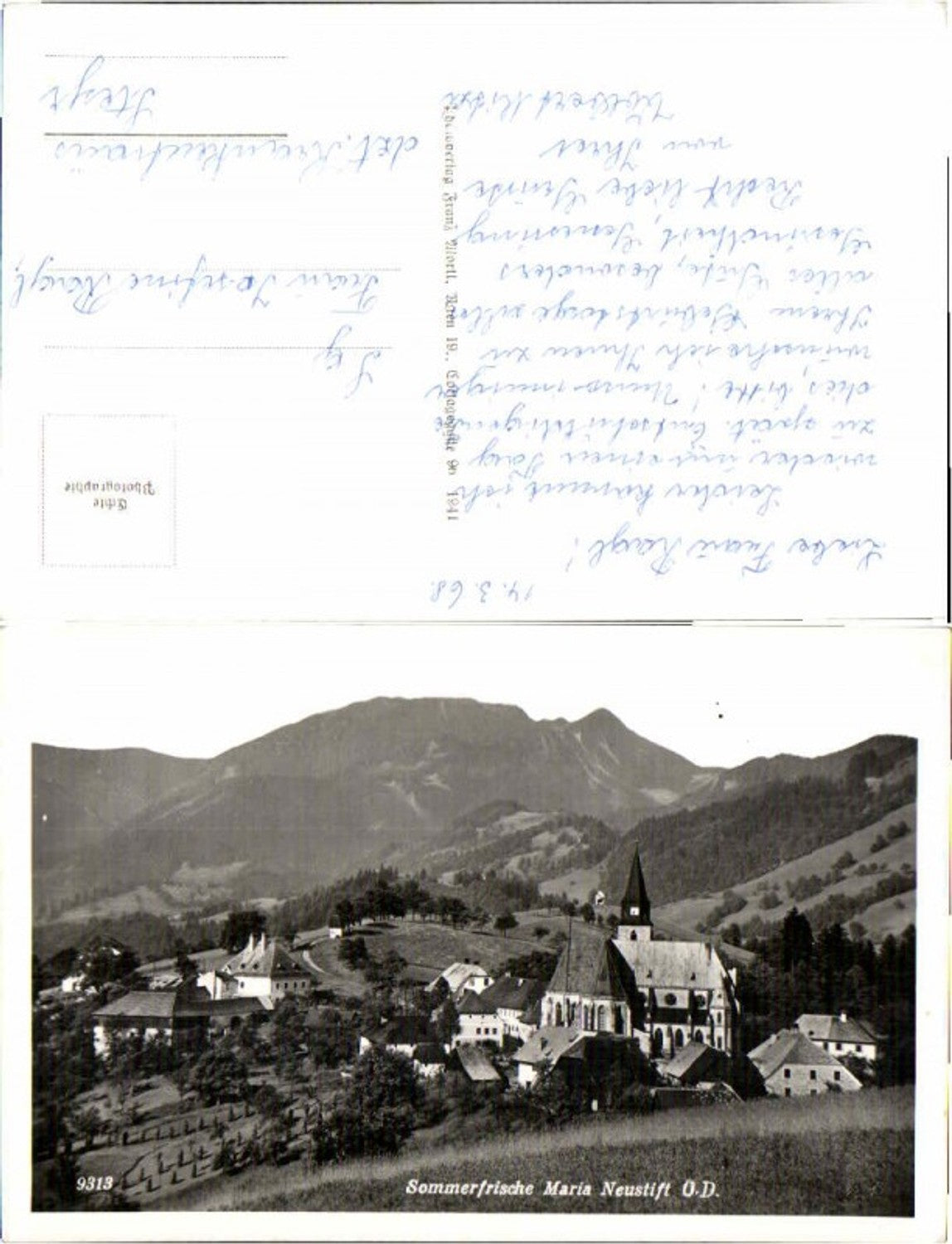 66474,Sommerfrische Maria Neustift Oberdonau