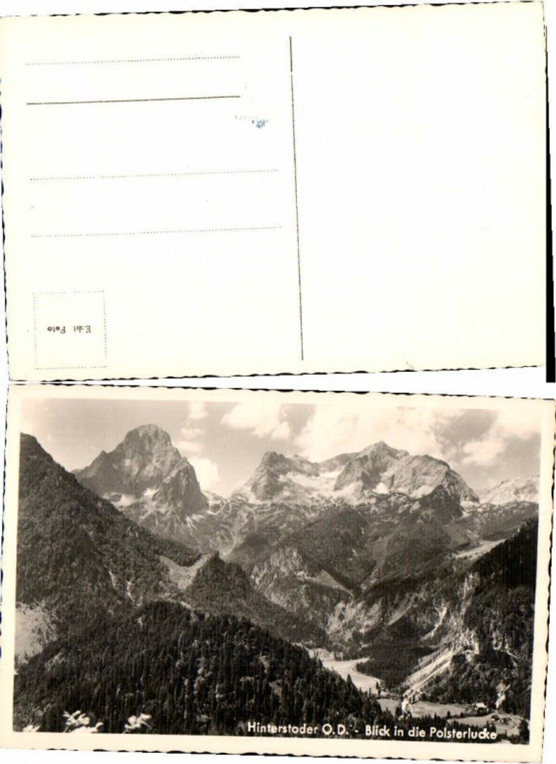 66482,Hinterstoder Blick in die Polsterlucke